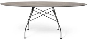 Masă de grădină GLOSSY OVAL, mai multe variante - Kartell Culoare: bronz/negru