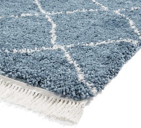 Covor albastru 80x150 cm Boho – Think Rugs