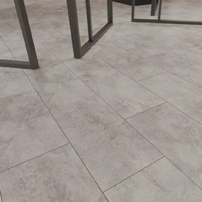 Leziter Serona Stone Effect Sand Grey Vinil SPC Parchet
