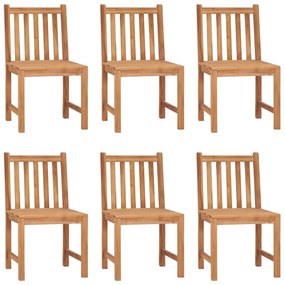 Set mobilier gradina, 7 piese, lemn masiv de tec 7