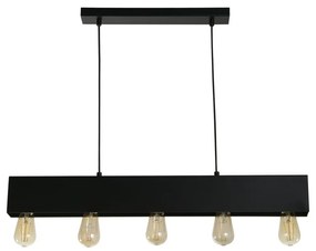 Lustra suspendata pentru bar sau masa cu 5 surse de lumina Piano