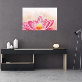 Tablou - Floare de lotus (90x60 cm)