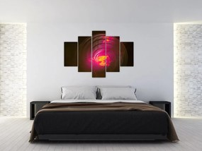 Tablou - abstacție cu spirala (150x105 cm)