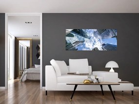 Tablou cu zgârie-norii (120x50 cm)