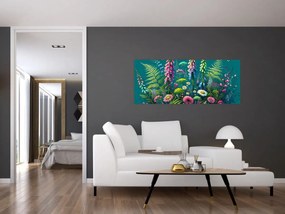 Tablou - Flori de câmp (120x50 cm)