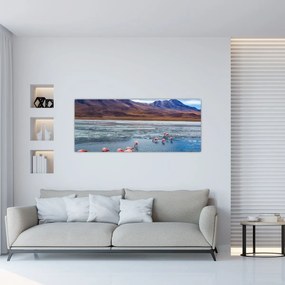 Tablou - Flamingo (120x50 cm)