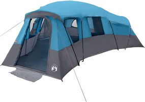 vidaXL Cort de Familie cu acoperiș albastru 762 x 655 x 218 cm tafta