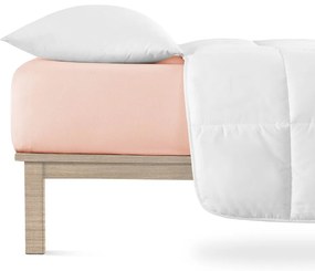 Cearceaf roz deschis din jerseu cu elastic 200x200 cm Boxspring – Andrea Simone