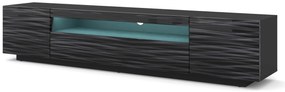 Masă TV Aurora 200 (sahara Negru) (cu iluminat LED). 1124868