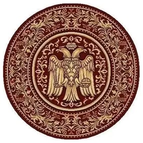 Covor Vultur Bicefal rotund 002 Selectează mărime: 150 X 150