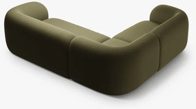 Coltar Kate 4 locuri catifea Salvador L252 cm