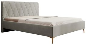 Pat matrimonial 180 cm Tikka 180  (crem + auriu). 1099411