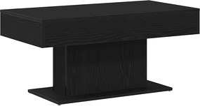 vidaXL Masă de cafea Stejar Negru 96 x 50 x 45 cm Lemn compozit