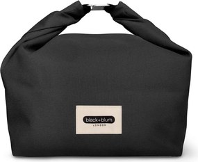 Geanta termoizolanta pentru pranz Black+Blum LBB018, 6,7 L, 33,5 x 15,5 x 31 cm, Impermeabila, Inchidere rulata, Maner transport, Fara BPA, Negru