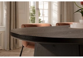 Masă de dining cu aspect de lemn de frasin 100x200 cm Blair – MOME