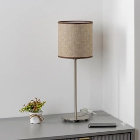 Brilagi - Lampă LED de birou NUBILA 1xE27/60W/230V maro