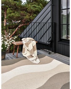 Covor pentru exterior și interior maro/bej 70x100 cm Urvi Earth – Pappelina