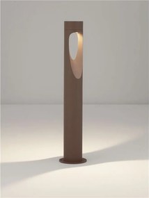 Stalp exterior IP65 LED ROW corten H-60cm