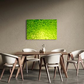 Tabloul cuburilor galbenverzui (90x60 cm)