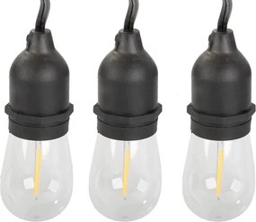 Ghirlanda luminoasa de gradina LED LUCENT, 15 m