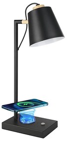 Eglo 900626 - Lampă LED reglabilă cu încărcare wireless LACEY, LED/5,5W/230V