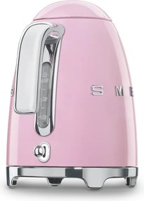 Ceainic electric SMEG KLF03PKEU, 2400 W, 1,7 l, bază rotativă la 360°, finisaj lucios, roz
