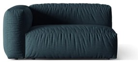 Modul pentru canapea modulară albastru închis (cu colț pe partea stângă ) Martina – Micadoni Home