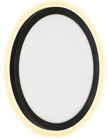 Telefunken 313405TF - Aplica de perete LED pentru exterior, 15 W, 230 V, IP44, negru