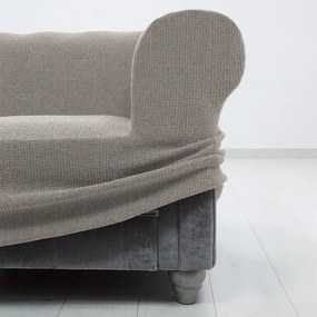Nueva Textura Huse super elastice HARMONIA gri deschis fotoliu (l. 70 - 110 cm)