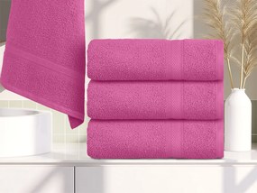 Prosop CLARYSSE ELEGANCE 60x110 cm roz, 100% bumbac