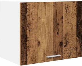 vidaXL Dulap suspendat Lemn vechi și Alb 50 x 31 x 40 cm Lemn compozit