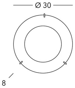 Plafonieră MOON 1xE27/60W/230V Kolarz A1306.11.5