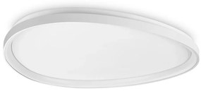 Plafoniera LED design circular Gemini pl d081 on-off 2700k alb