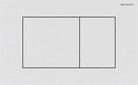 Clapeta de actionare Geberit Sigma40 Slim alb finisaj mat