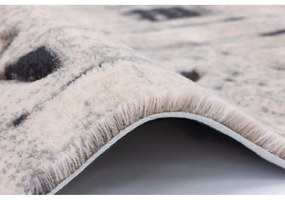 Covor alb din lână 230x340 cm Masi – Agnella