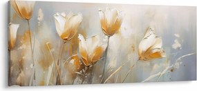 Tablou - Pictura de lalele (120x50 cm)