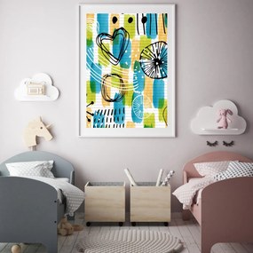Poster - Abstracție de copii (A4)