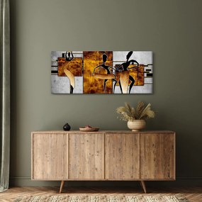 Tablou - Motiv cultura africană (120x50 cm)