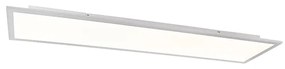 Plafoniera albă 120 cm cu LED inclus - Liv