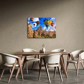 Tablou - Baloane cu aer cald, Cappadocia, Turcia. (70x50 cm)