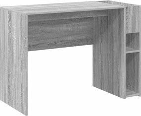 vidaXL Birou Gri Sonoma 109 x 50 x 78 cm Lemn compozit