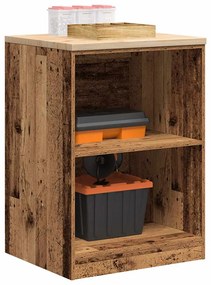 vidaXL Dulap depozitare garaj lemn vechi 60x51x85 cm lemn masiv de pin