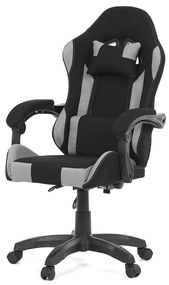Fotoliu gaming Kvantirasa (negru + gri). 1120335