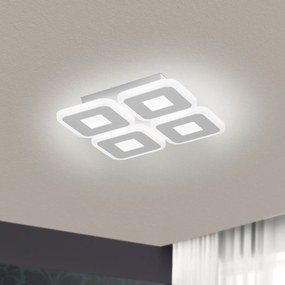 Plafoniera LED dimabila design modern Domino 27x27cm