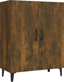 vidaXL Servantă, stejar fumuriu, 70x34x90 cm, lemn prelucrat