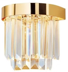 Aplica LED design LUX PRISM, 24K gold plated