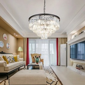 Candelabru Cristal, Elit's Pearl, 60cm, 10xE27