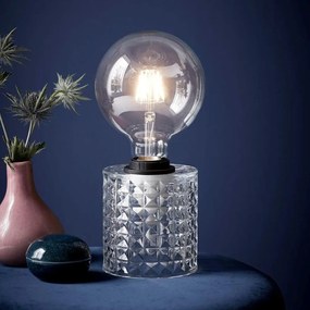 Veioza design modern Hollywood, sticla transparenta 46645000 NL