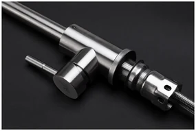 Baterie Bucatarie Lebada Tip L INOX 5001   L[mm]: 220; H[mm]: 95; Hu[mm]: 310; Ht[mm]: 340