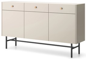 Comodă Desanta 3D3SZ (bej + negru). 1082792